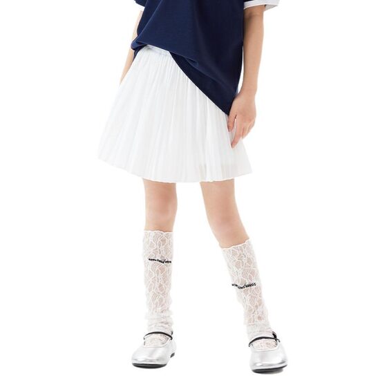 Girls' High-elastic Pleated Skirt 2025 Summer New Children's Korean-style Western-style Short Skirt Trendy Sports Skirt for Big Children