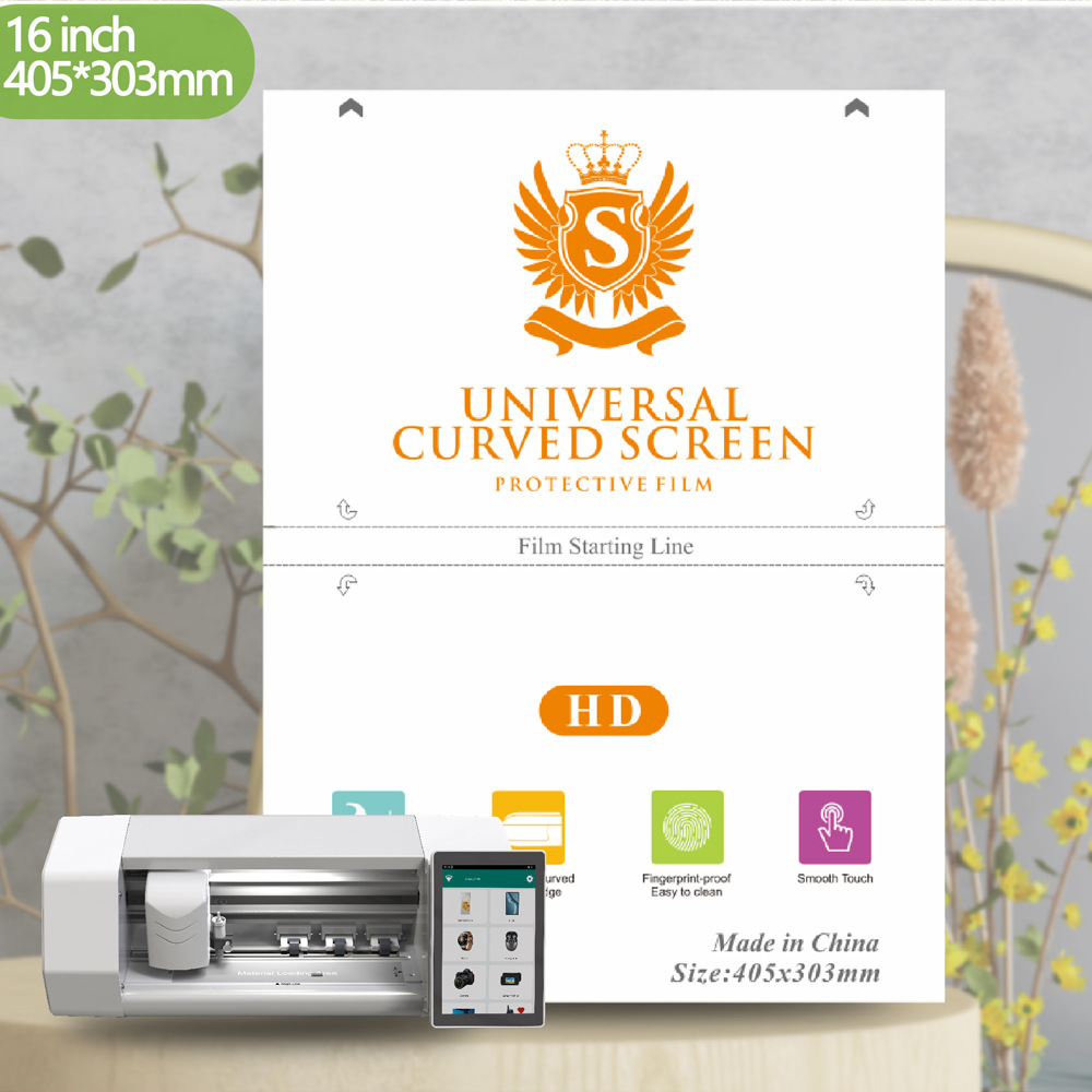 13inch Tpu High-Definition Frosted Anti-Peep Tablet Hydrogel Film Blade Cutting Machine Special Large-Size Cutting