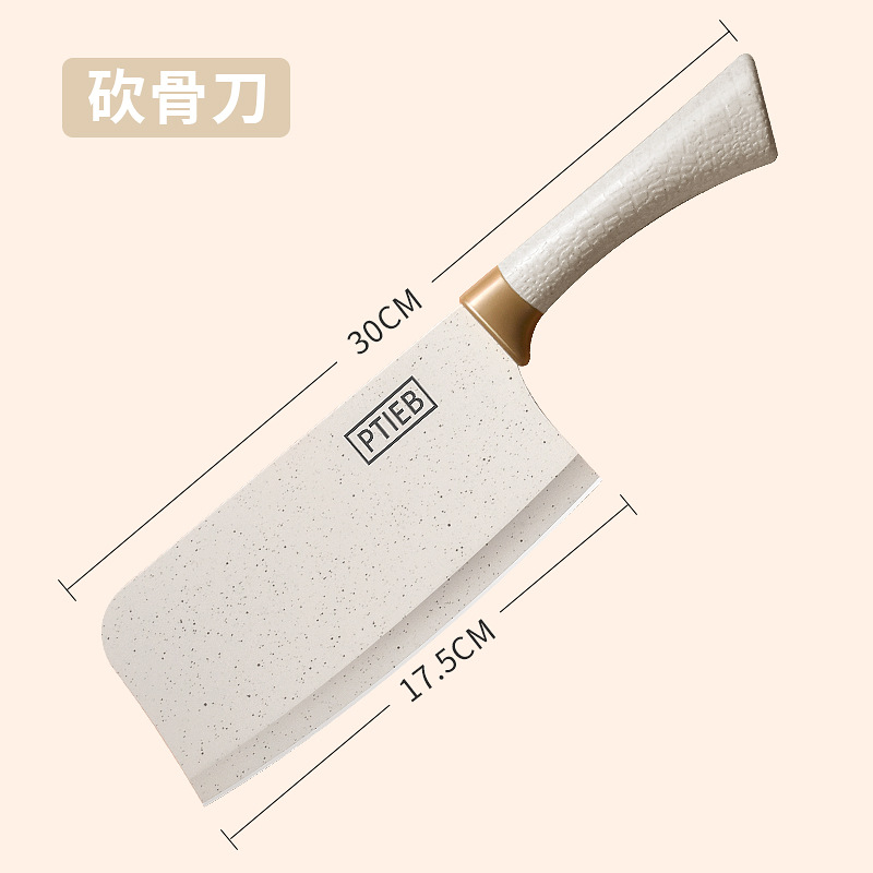 Cuchillo de acero inoxidable traje de cocina conjunto completo cuchillo de cocina tabla de cortar de silicona utensilios de cocina hogar cuchillo conjunto completo cuchillo entrega al por mayor