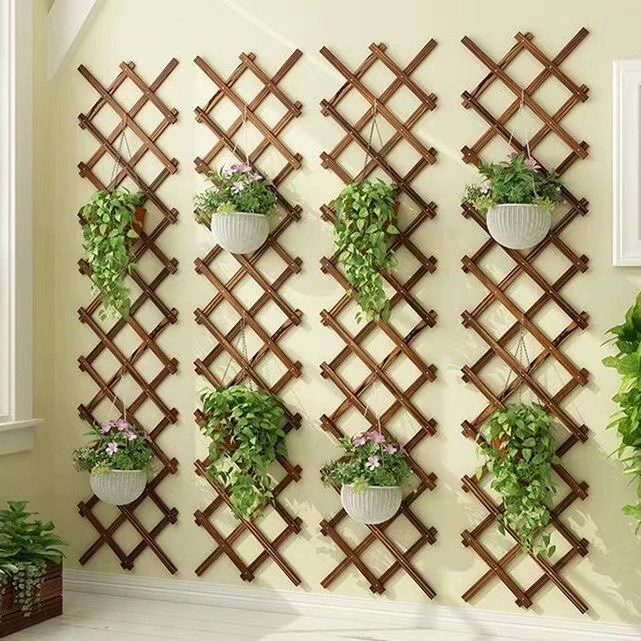 Открытый Балкон Стена Роза Восхождение Виноградная Стена Цветочный Горшок Сетка для растений Внутренняя Стена Цветочная Стойка Забор Крытый