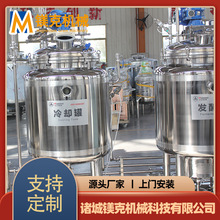 型酸奶生產設備 椰果粒酸乳飲品制作機器 酵素乳品加工機械