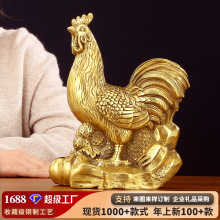 铜鸡摆件铜公鸡生肖鸡工艺品家居装饰品摆件礼品