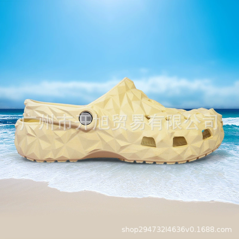 Детские сандалии с перекрестными ремешками, сабо для мальчиков, нескользящие повседневные пляжные сандалии для девочек, с логотипом, размер для малышей