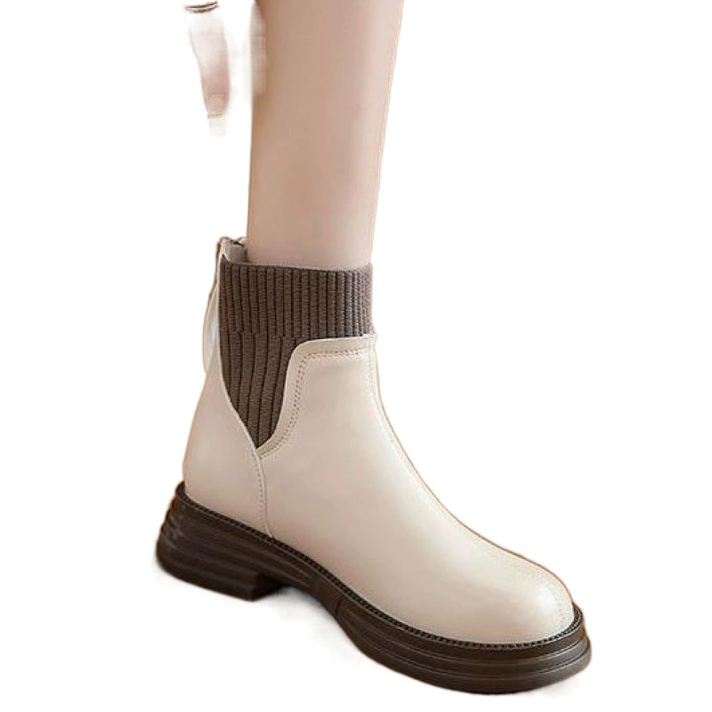 Martens, demi-season elastic trend low boots, shoes