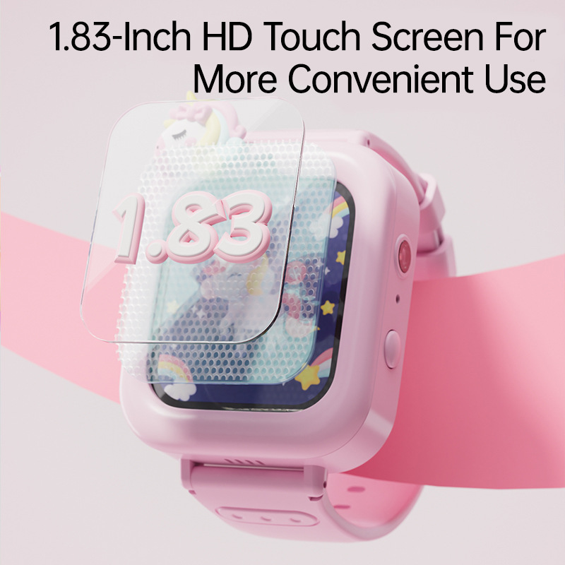 Nuevo reloj transfronterizo para niños multilingüe, multifunción, puede tomar fotos, video, pantalla táctil para niños, reloj inteligente en stock
