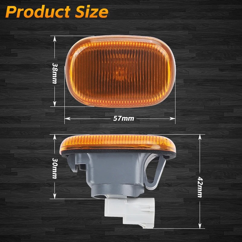 Aplicable a VIGO 2004 - 20012, lámpara de cuchilla, lámpara de ala, lámpara de dirección, lámpara de ancho