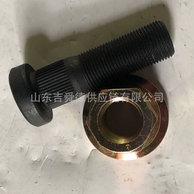 Болт колесный Yutong 3103-00912, гайка 3114-00405, болты колесные передние и задние 3103-01000