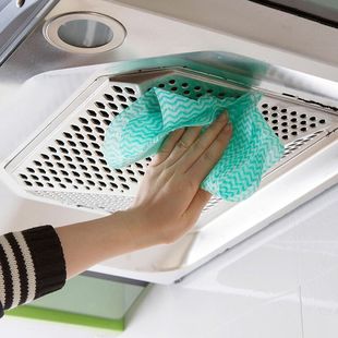 Wholesale rag roll is not easy to get oil lazy people cleaning rag wet and dry dual-use washable disposable rag kitchen
