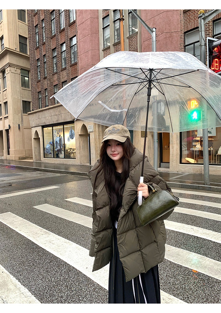 New Candy Color Down Cotton Padded Jacket Women Coat Korean Chic Puffer Jacket Thick Warm Outerwear Women's Clothes Short Parkas