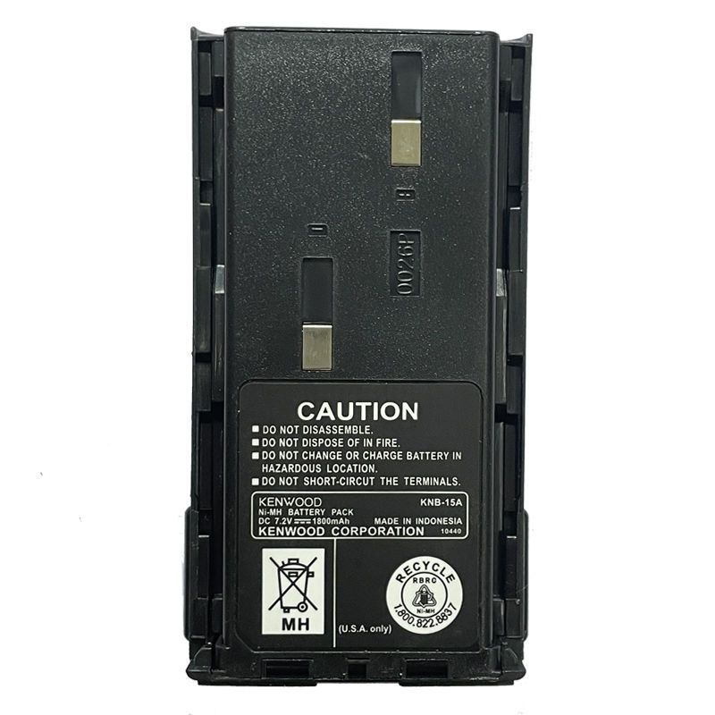 Aplicable a Kenwood Jianwu TK3107 TK2107 TK278 TK378G KNB-15A de batería walkie-talkie