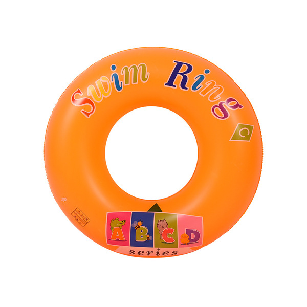 Inflatable cartoon water swimming ring PVC for swimming