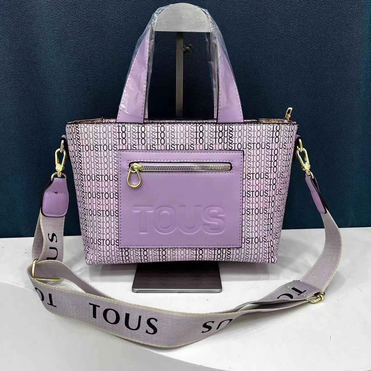 Large-capacity tote bag 2024 new European and American TS armpit bag, western style simple shoulder handbag tote bag_voghion.com