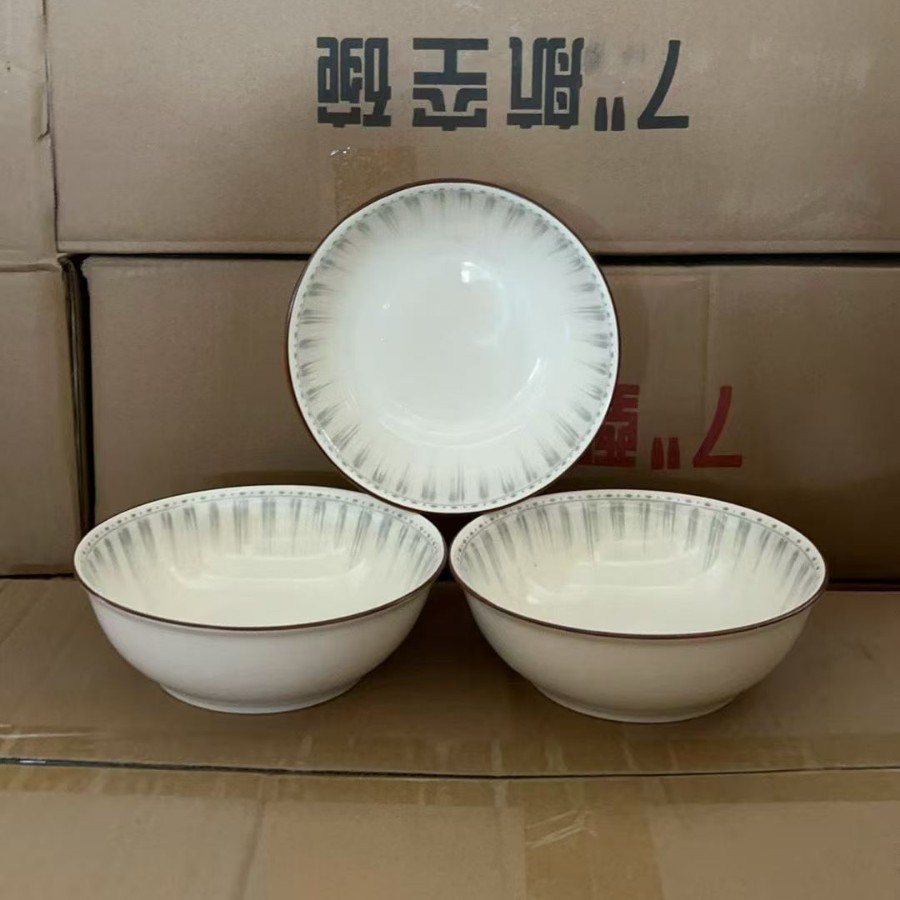 우아한 7inch 진짜 고대 그릇