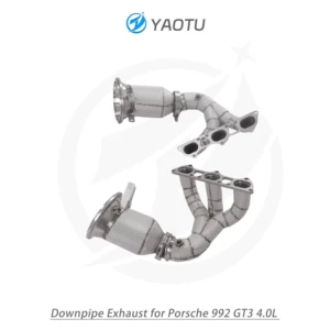 Porsche 992 GT3 4.0L (OPF-siz) üçün katalitik konvertor və istilik izolyasiyası