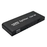 HDTV 1/4 splitter 1/4 HDTV 1.4 3D switcher 1 in 4 out HDTV signal converter