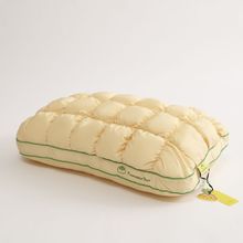 厂家批发菠萝包枕头菠萝枕枕芯羽丝绒枕宿舍学生柔软颈椎护颈蓬松