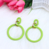 Acrylic fashionable earrings