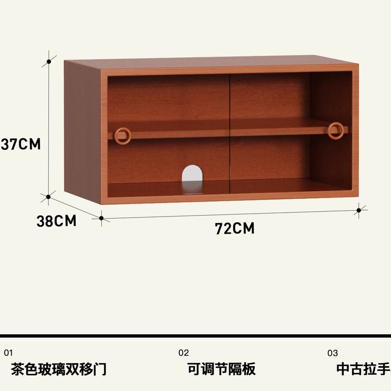 北欧实木电视柜 家用小户型收纳沙发边柜客厅中古风储物书柜组合|undefined