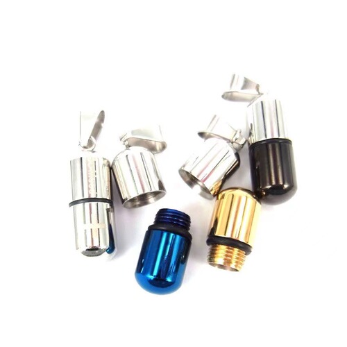 Titanium Steel Couple Capsule Pendant Necklace Personalized Korean Version Save Love Pill Pendant Jewelry Factory Direct Sales