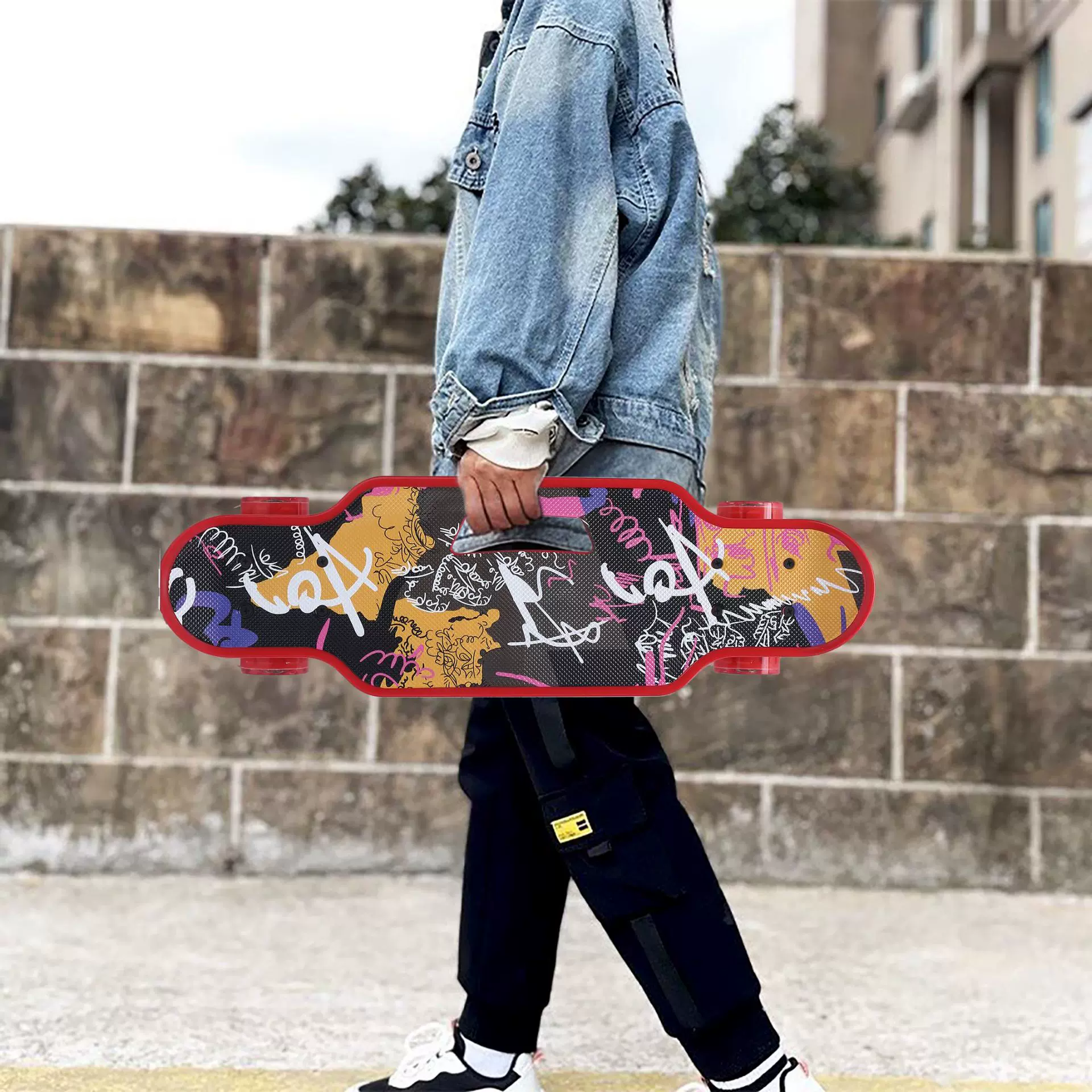 新款 塑料滑板 女生初学者四轮活力板初学者儿童滑板车双翘板批发