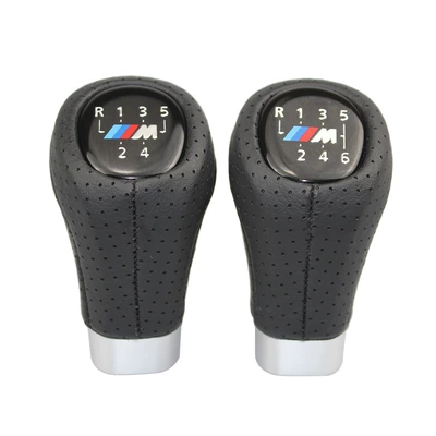 Cross-Border Direct Sales Are Suitable for Bmw Manual Transmission Shift Knob, Cabin Gear Shift Head, Car Gear Handle, Leather Handle (Cab and accessories)