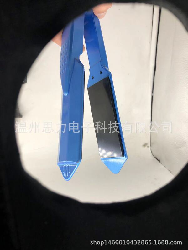 対外貿易国境を越えた電気商美髪器青色直髪器3/4幅板直髪クリップ髪ナノチタン合金|undefined