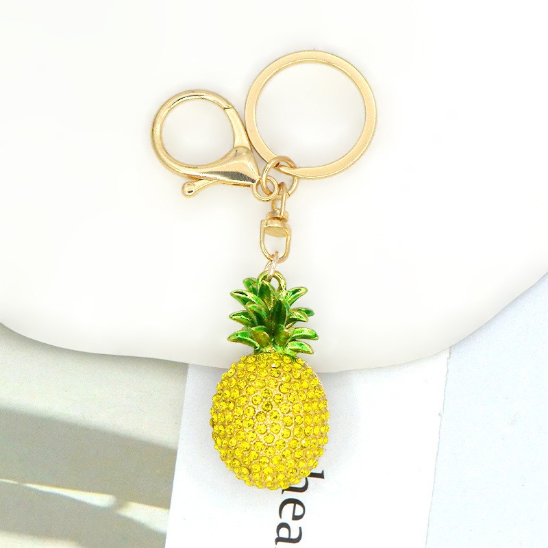 Llavero de cereza esmaltado personalizable