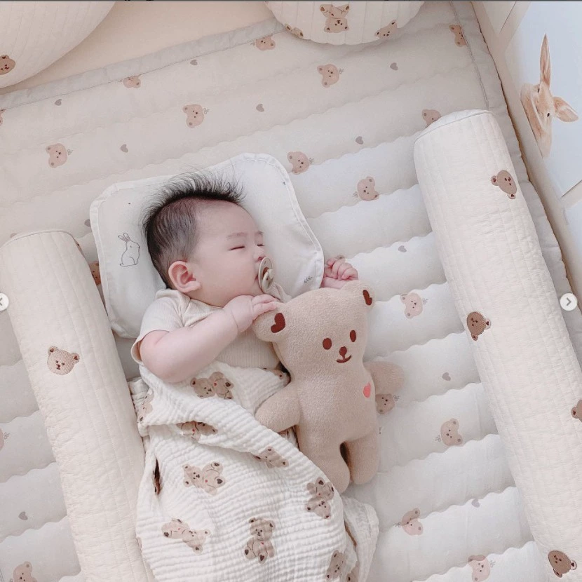 Children's pillow, universal detachable sides, fall protection