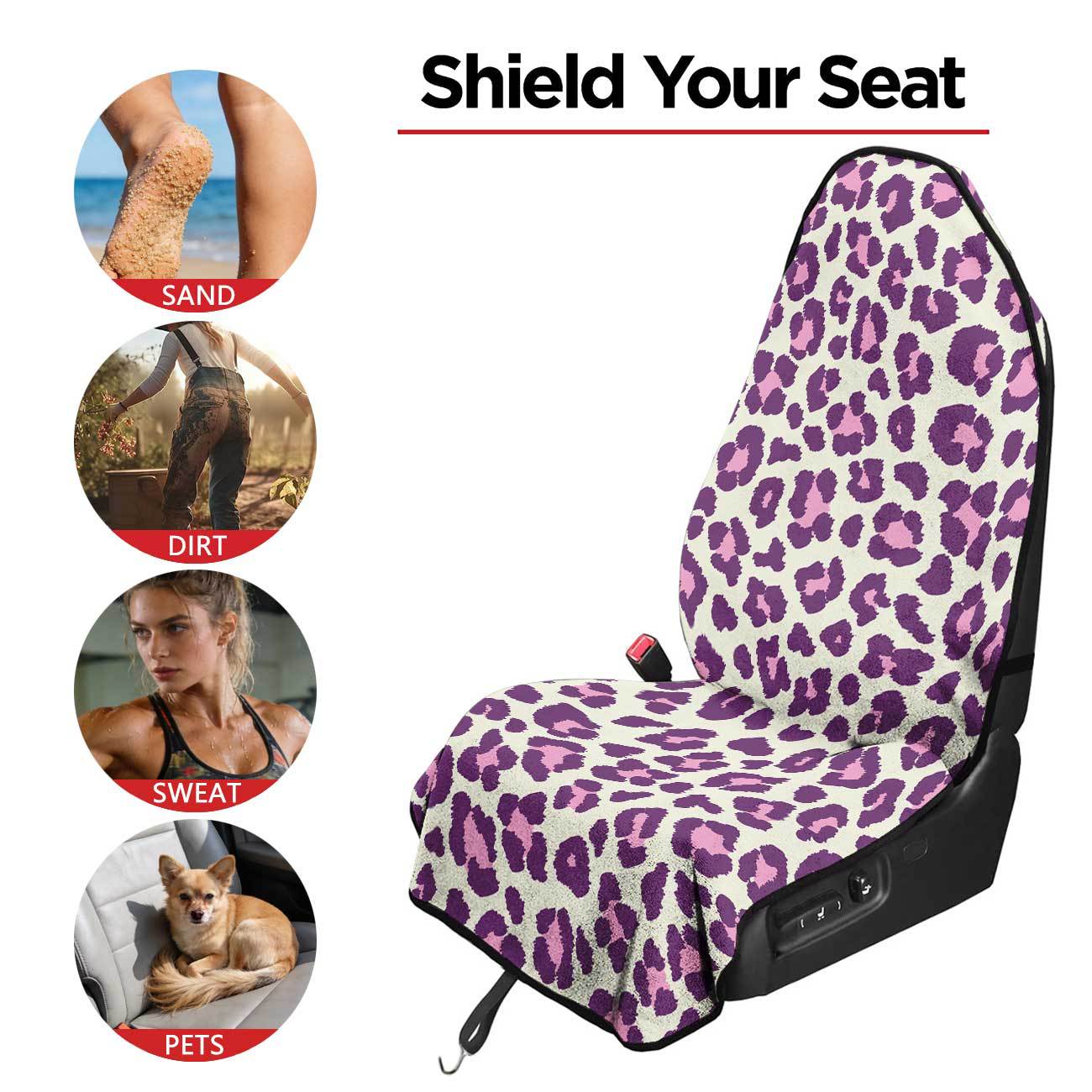 Car seat towel cover front seat protector suitable for gym and exercise, universal for all seasons, car use 44