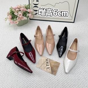 �����Sֱ�I��������ŮЬ���^��Ƥ6cm�����ߜ\�چ�Ь��ʽͨ�ڰٴ�