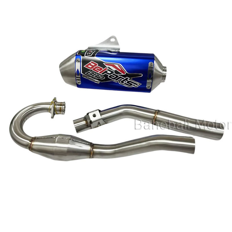 Crf230F Motorcycle Exhaust Pipe Modification Stainless Steel Front Muffler Non-Destructive Installation 2003-2019