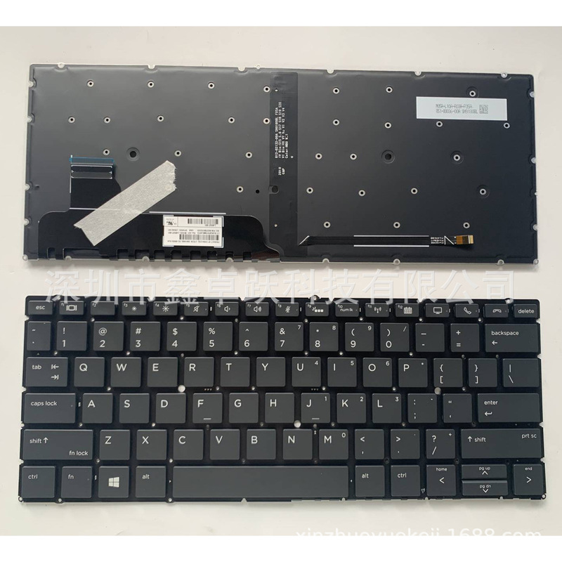 Us Uk Sp Is Suitable for Hp Elitebook X360 830 G5 830 G6 Zhan X13 G2 Keyboard