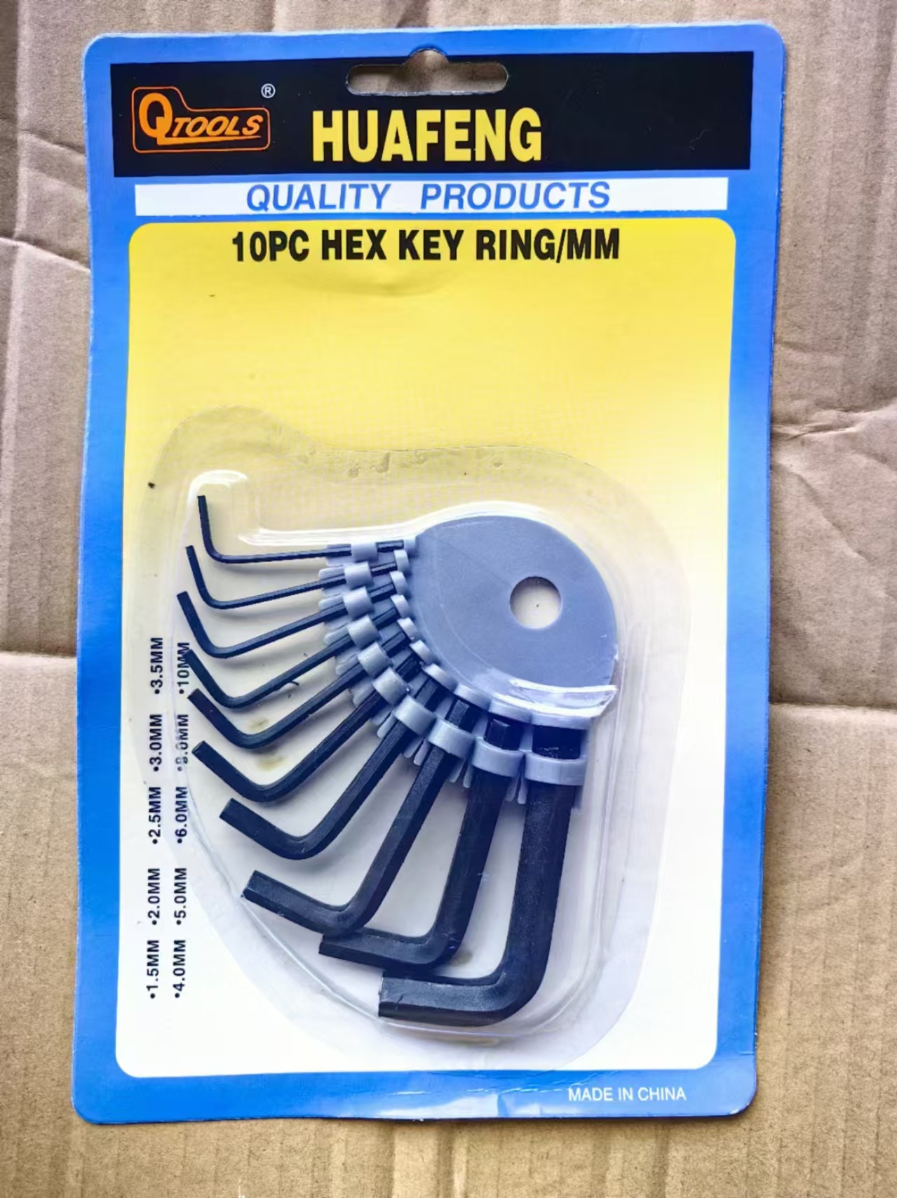 Hex wrench matching hex wrench plum hex wrench hex wrench 2 yuan shop stall department store