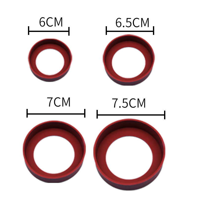 卸売りシリカゲル保温カップセット滑り止め断熱カップシリカゲル保護カバーコースター60mm 65mm 70mm75mm|undefined