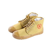 四季通穿絕緣5kv勞保鞋傳統軍綠高壓電工耐磨防滑布鞋