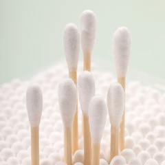 Camellia double-ended cotton swab cotton swab special for ear removal disposable ear spoon ear nose and throat cleaning cotton swab wholesale boxed