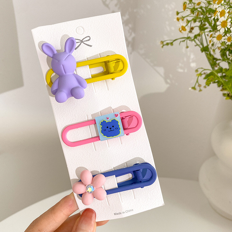 Perder dinero, limpiar el inventario, horquilla para niños al por mayor, horquilla para niñas, pinza lateral de flequillo para niñas, horquilla rota, accesorios para el cabello lindos