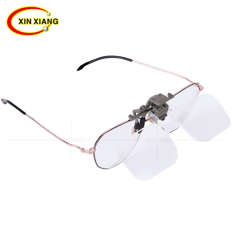 Очки на голове 2 раза акриловые оптические линзы