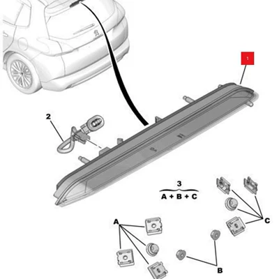 High Brake Light Third | Brake light