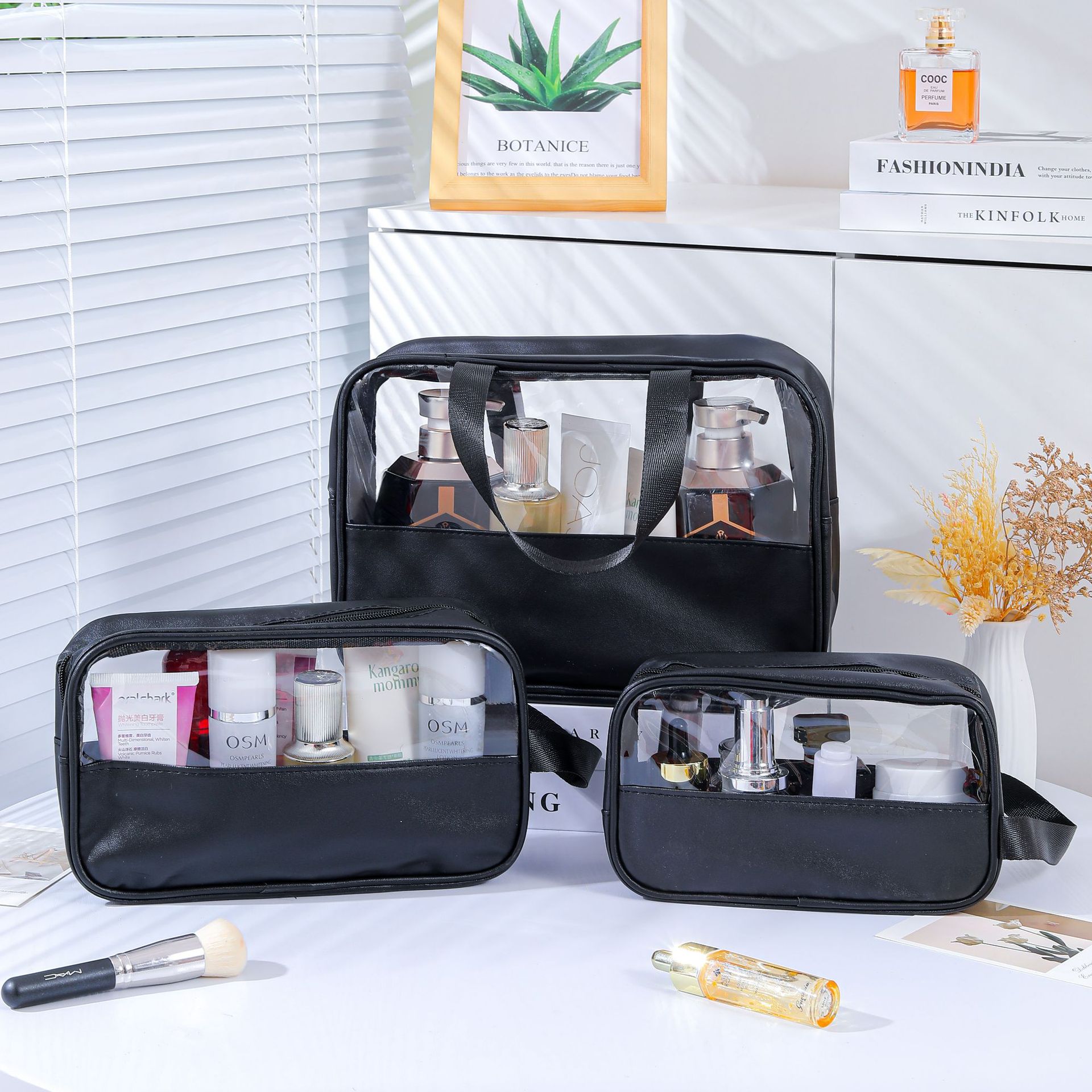 Bolsa de baño portátil de alta calidad, baño portátil, natación, playa, viaje, bolsa de almacenamiento de artículos de higiene y maquillaje de gran capacidad