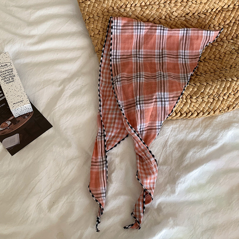 Naranja a cuadros de doble cara