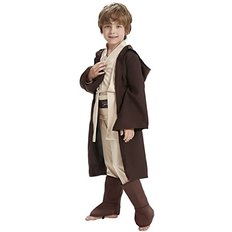 Venta caliente traje de Halloween DE LOS NIÑOS Caballero Star Wars clásico personaje Cosplay traje de juego image 3