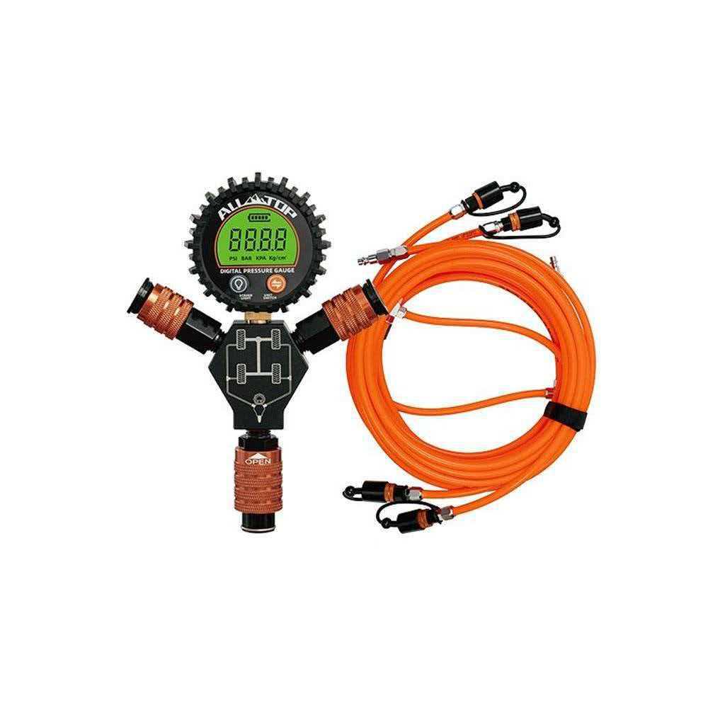 Outdoor Desert 4X4 Off-Road Digital Display Integrated Charging and Discharging High-Precision Tire Pressure Gauge Cross-Border Hot Sale