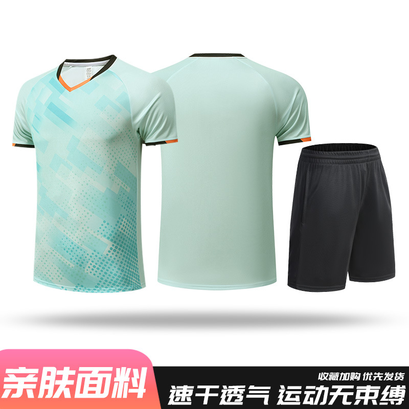 2505 light green top + a1 black shorts