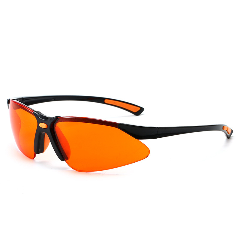 Amazon's new sports cycling windproof reinforced glasses wholesale outdoor men's and women's sunglasses PC explosion-proof sunglasses