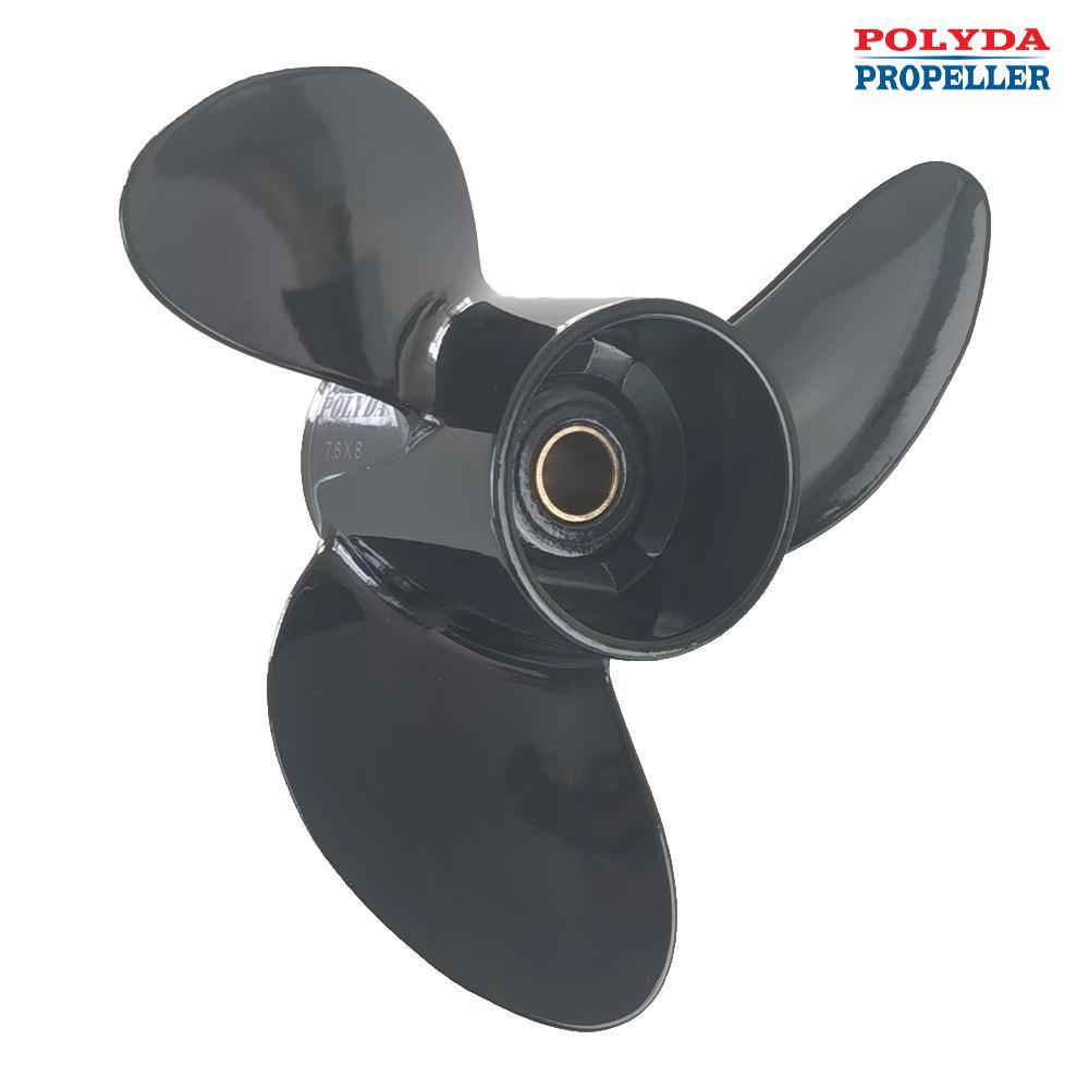 POLYDA/亿兆源水星4-6HP铝合金螺旋桨, 船用船外机螺旋桨