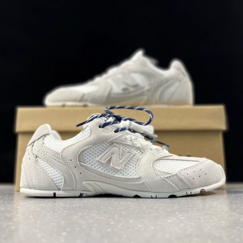 NB Miumiu Miaumiao Совместное название 24s Спортивная обувь для мужчин и женщин