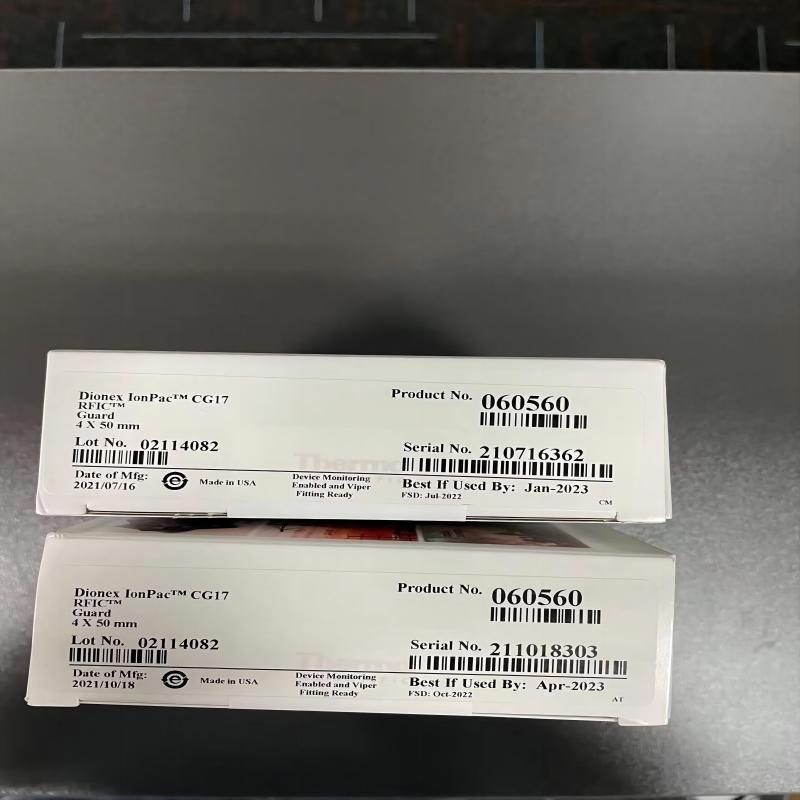 060560 赛默飞1450µeq容量保护柱 用于IonPac AS17分析柱