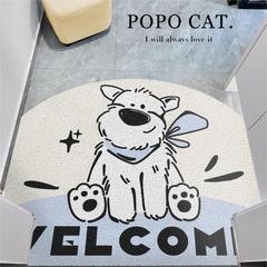 萌え趣味アニメのフロアマットは、家庭用耐摩耗性のある玄関カーペットがかわいい玄関マットです