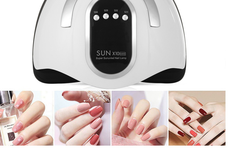 X10MAX Nail Lamp LED Gel Curing Machine UV Light Dryer for Nail Art Salon Supply